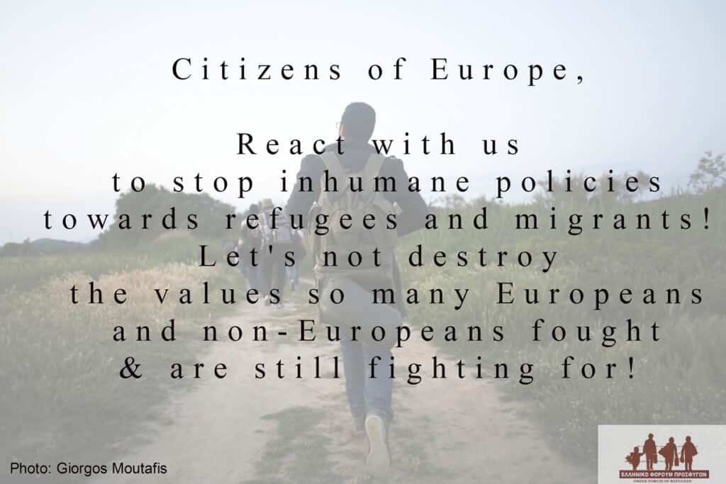 We, people from migrant and refugee backgrounds, workers, parents, students, soon-to-be or already European...