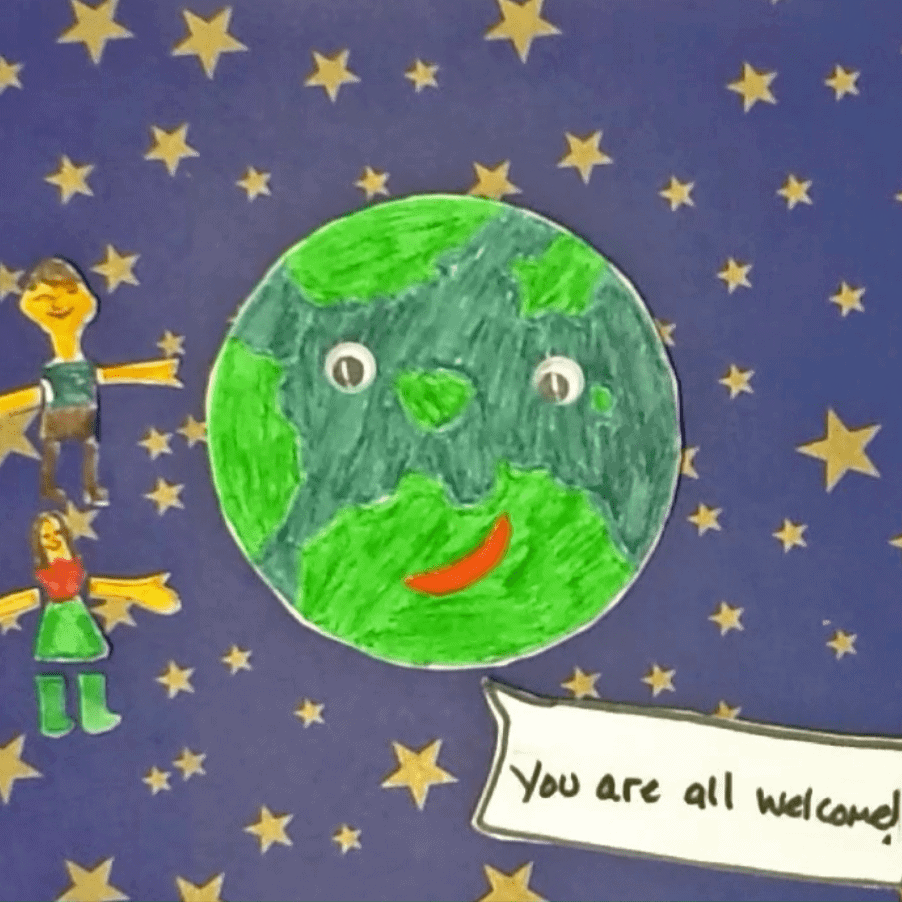 Earth is for everyone and we all fit in...