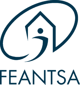 Metadrasi - FEANTSA logo dark blue
