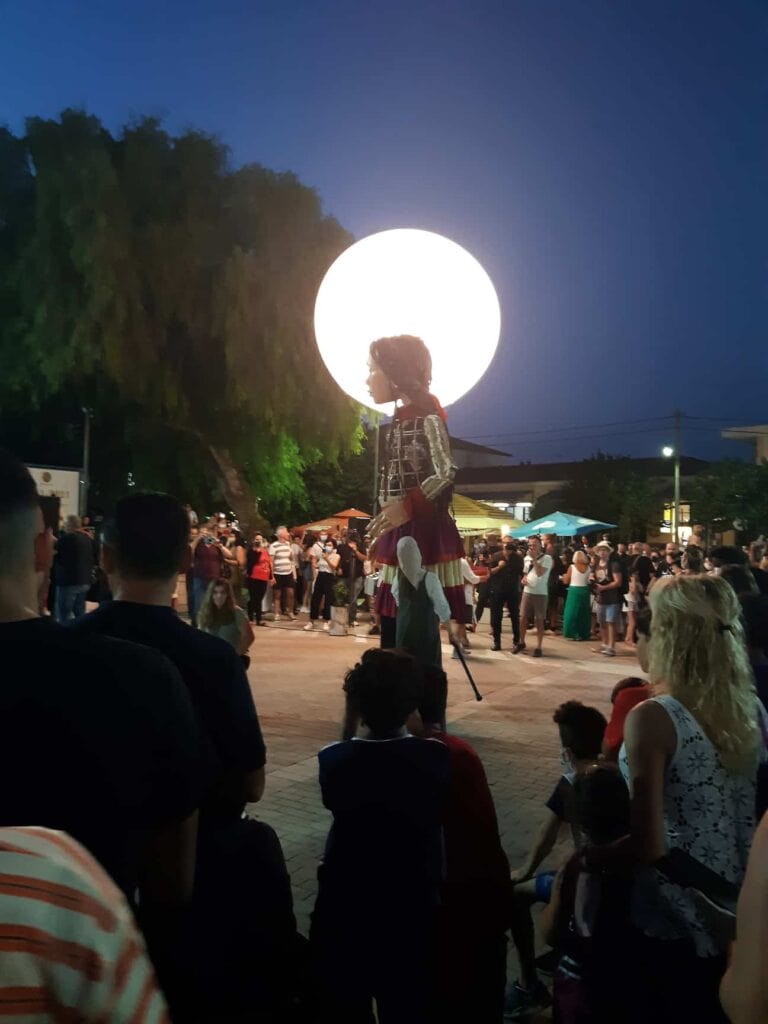 The unaccompanied children of METAdrasi’s Transit Accommodation Facility in Chios welcomed little Amal