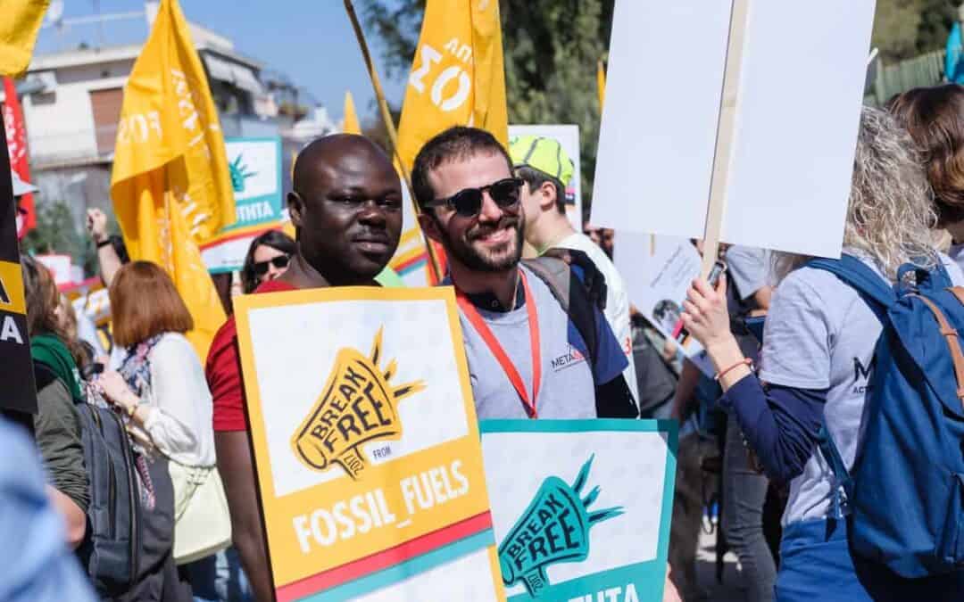 Break Free 2017: Μια πολύχρωμη δράση στο κέντρο της Αθήνας