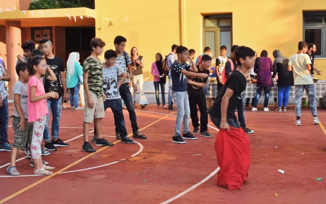 Μια γιορτή για παιδιά πρόσφυγες και μετανάστες