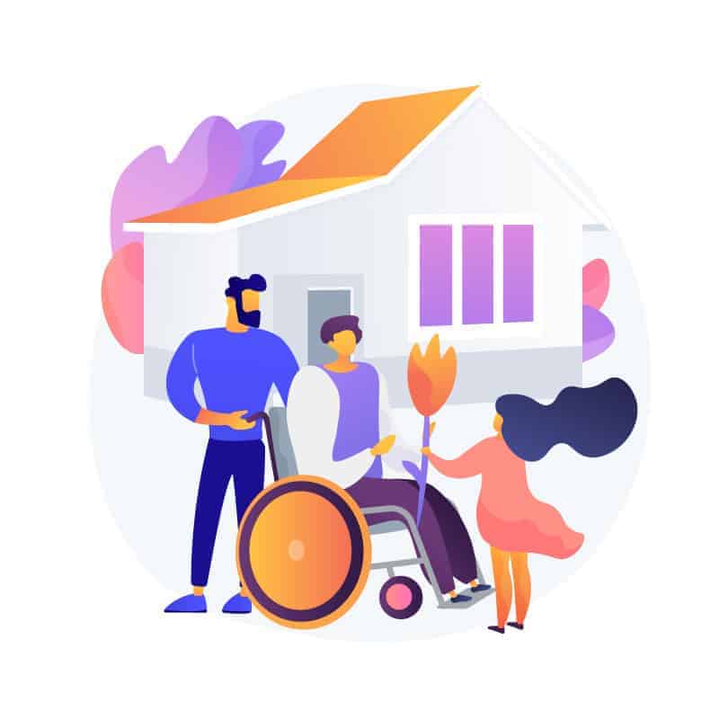 Free training of refugees and migrants as support and care staff for people with cerebral palsy and mobility disabilities
