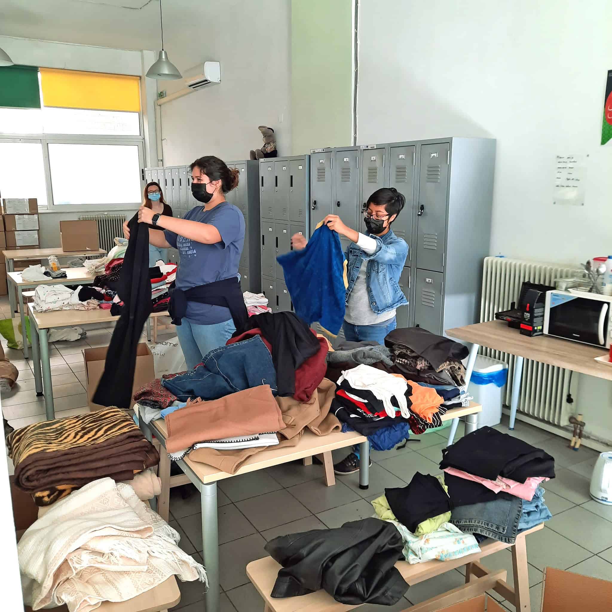 Metadrasi - Σπουδαστές από το ΔΙΚΕΜΕΣ/College Year in Athens συμμετέχουν στην ταξινόμηση ανθρωπιστικού υλικού 2 Metadrasi - METAdrasi CYAthens 2