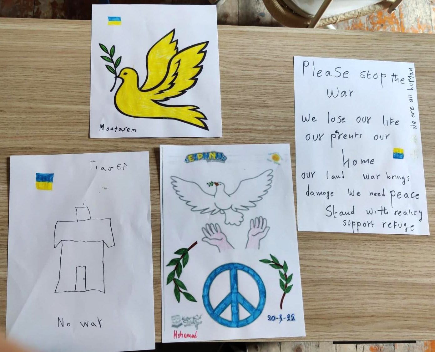 Metadrasi - «Πότε θα σταματήσει ο πόλεμος;» 3 Metadrasi - METAdrasi Chios shelter Ukraine 5