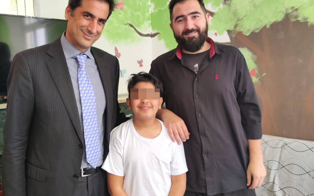 Μία ξεχωριστή επίσκεψη στη δομή μας στη Χίο