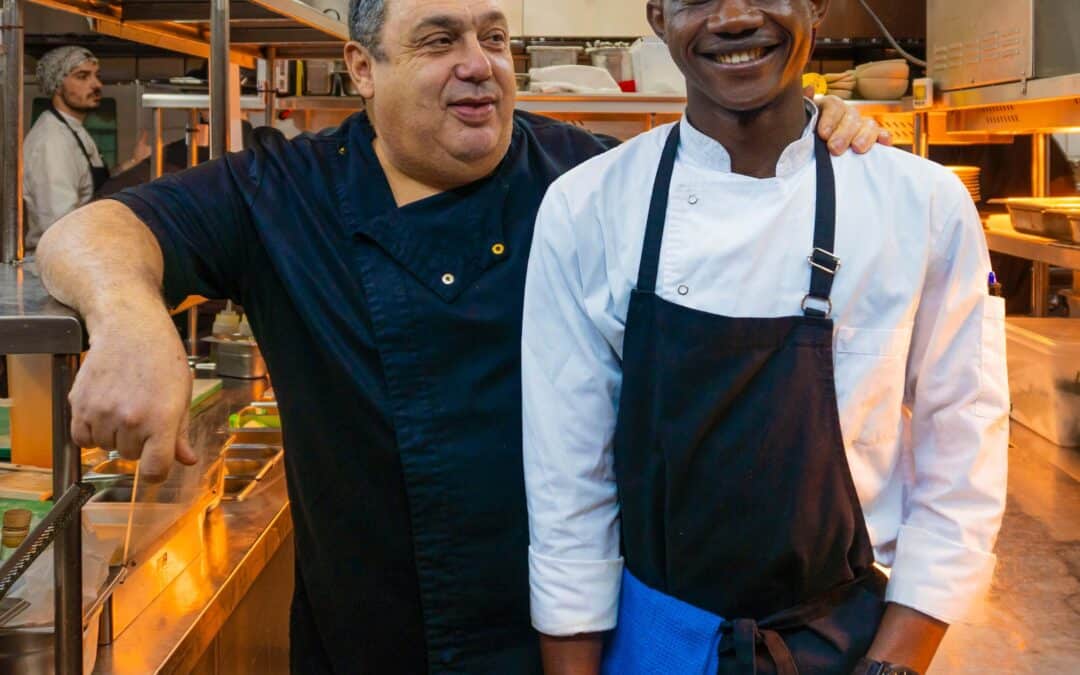 Abdul Koroma: From the camp of Chios to the kitchen of Christoforos Peskias