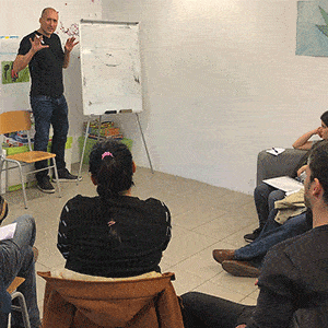 METAdrasi’s team members learned techniques to reduce stress