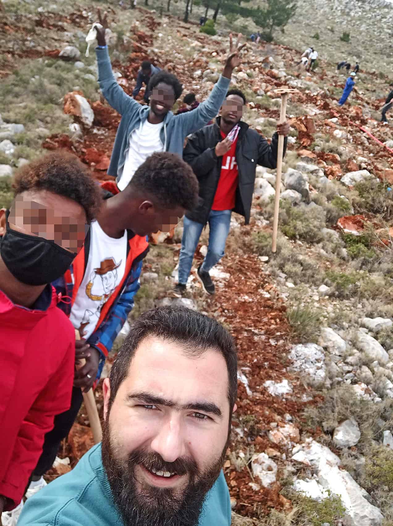 Metadrasi - METAdrasi chios tree planting 4
