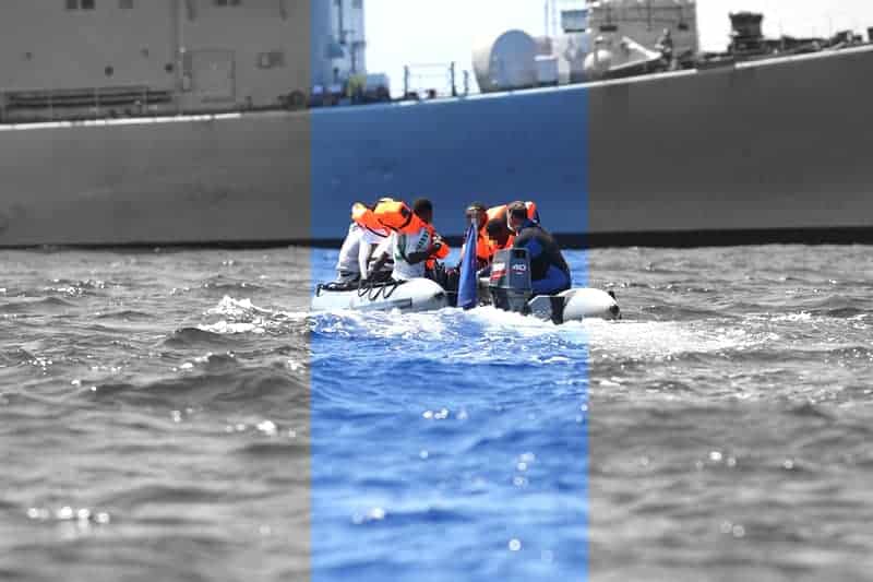 A member of METAdrasi’s team of escorting missions describes his experience escorting a 16-year-old boy