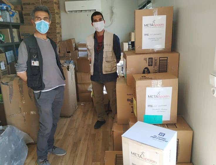 Humanitarian aid missions in Orestiada, Samos, Chios and Lesvos