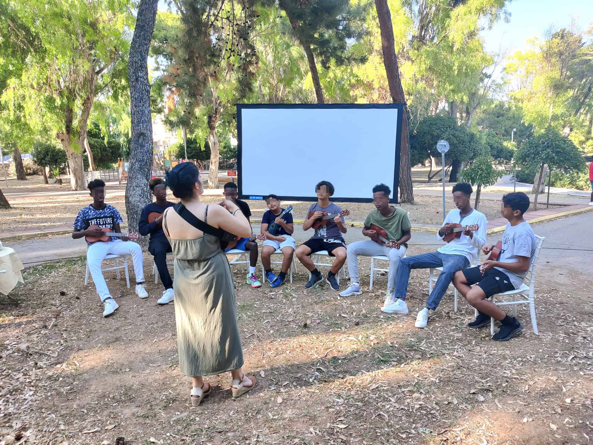 Metadrasi - Τα ασυνόδευτα παιδιά της δομής Χίου συμμετέχουν στις εκδηλώσεις για την Παγκόσμια Ημέρα Πρόσφυγα 1 Metadrasi - METAdrasi refugee day 1