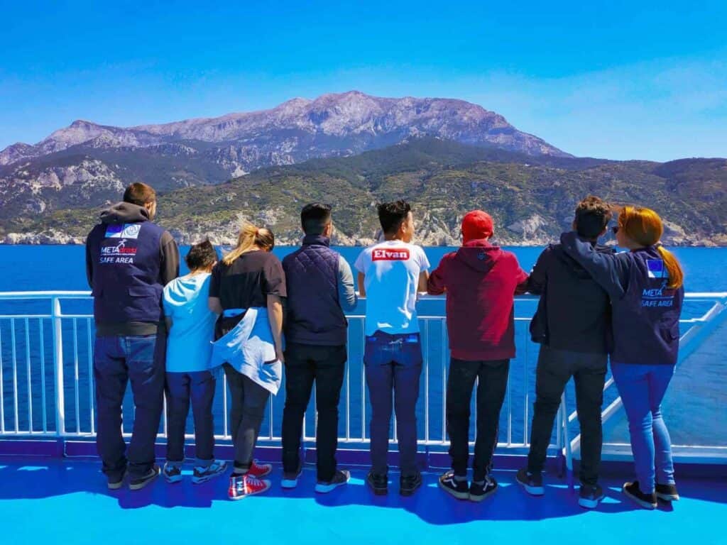 Amidst the Covid-19 pandemic, a gigantic effort for the relocation of unaccompanied children from the islands of the North-East Aegean to Germany