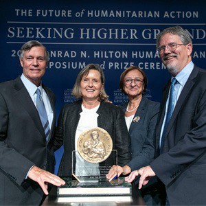 Prize Ceremony honoring METAdrasi: Presentation of the largest humanitarian prize in the world by the Conrad N. Hilton Foundation
