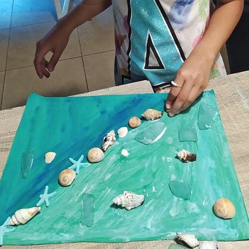 The sea in our living room!
