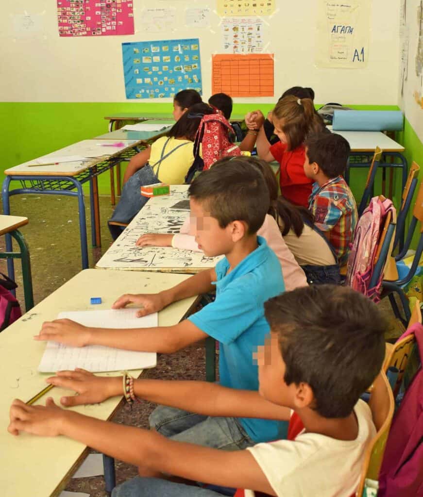 “Step2School – Support Class”: METAdrasi’s educational activity for refugee and migrant children, as well as the kids in the neighbourhood, is carried on
