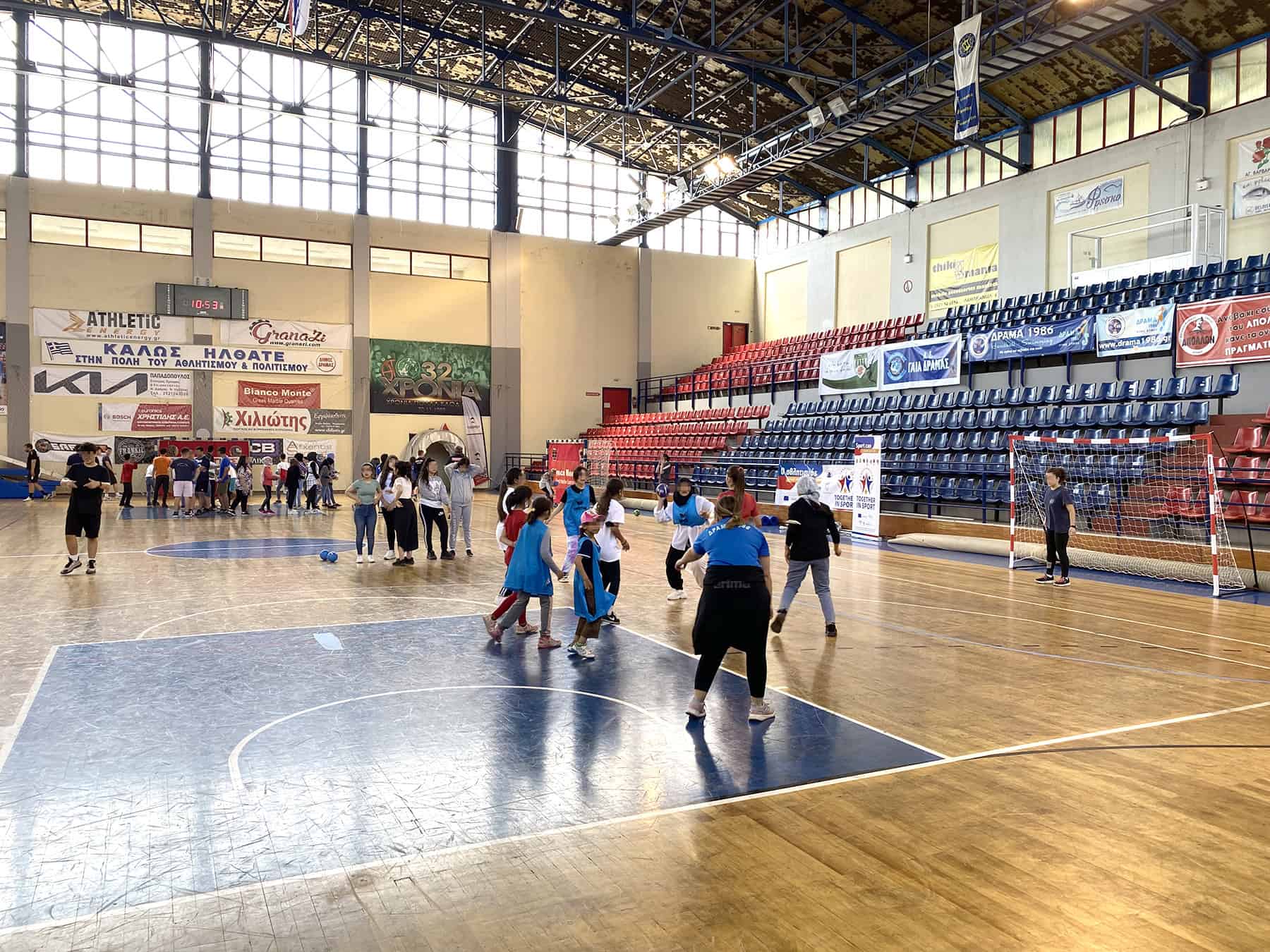 Metadrasi - “Together in Sport” in Drama: We play sports together, with mutual respect 3 Metadrasi - Together in Sport Handball event Drama 3