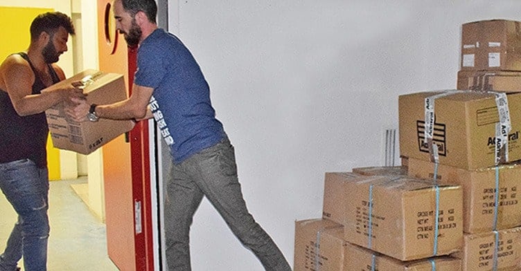 Humanitarian aid mission to Leros and Chios