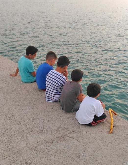 Sadness for a lost life, actions for the unaccompanied children…