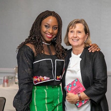 Chimamanda Ngozi Adichie inspiring us