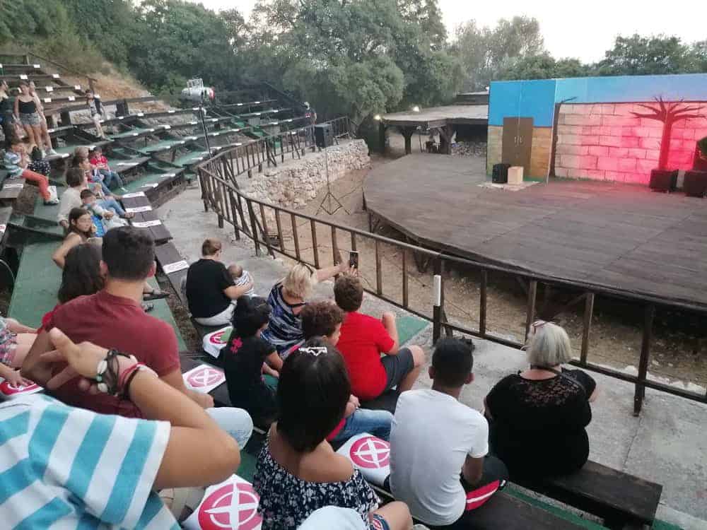 Theater time for the unaccompanied children living at the Samos shelter!