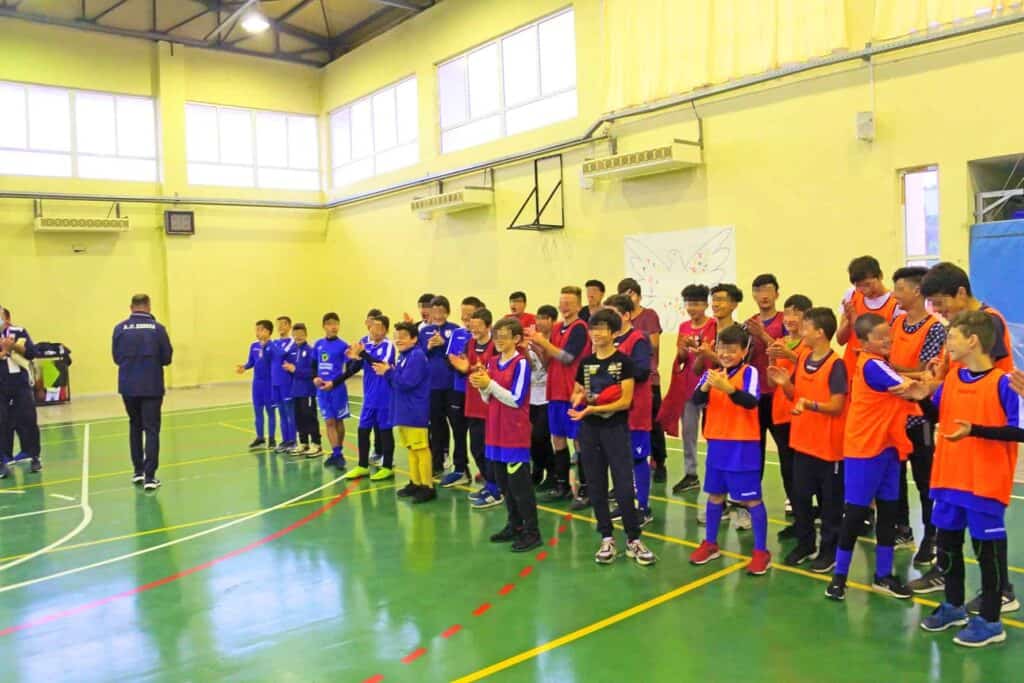 “Together in Sport”: Football practice for the children in Kavala
