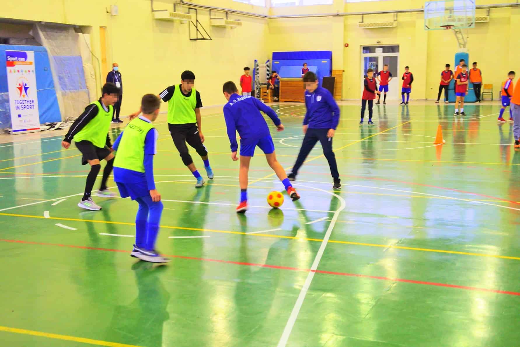 Metadrasi - "Together in Sport": Κοινή προπόνηση ποδοσφαίρου για τα παιδιά της Καβάλας 4 Metadrasi - metadrasi together in sport Kavala 4 1