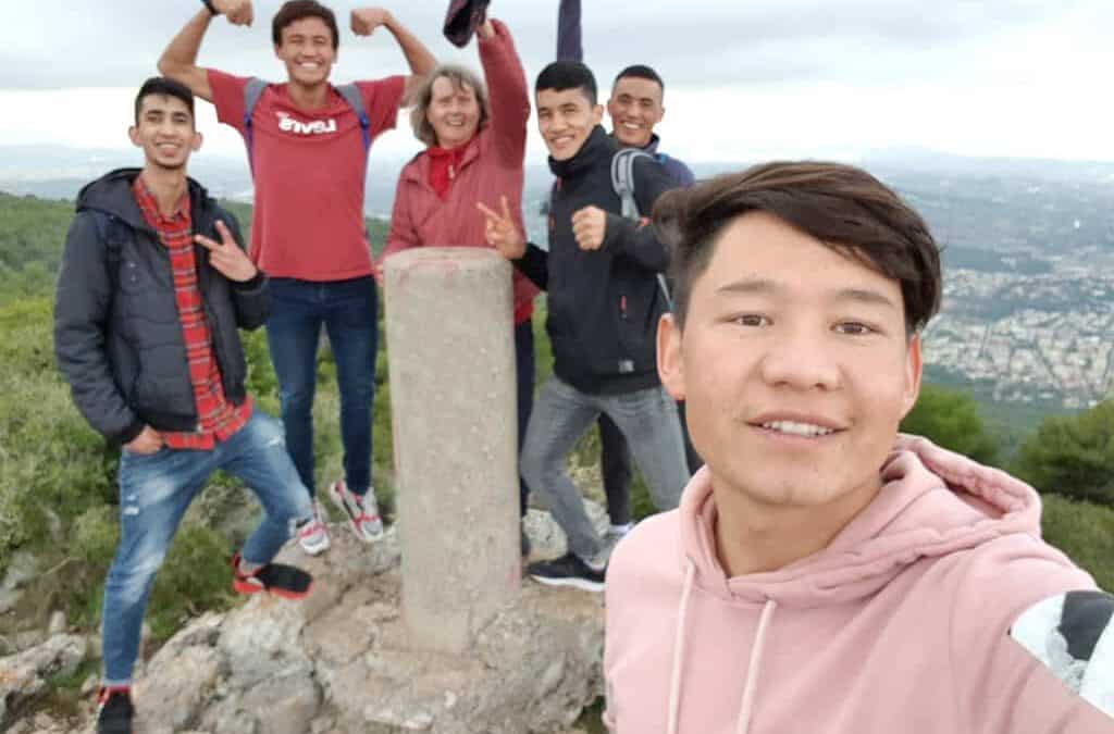 Welcoming 2021 with a hike on Hymettus mountain