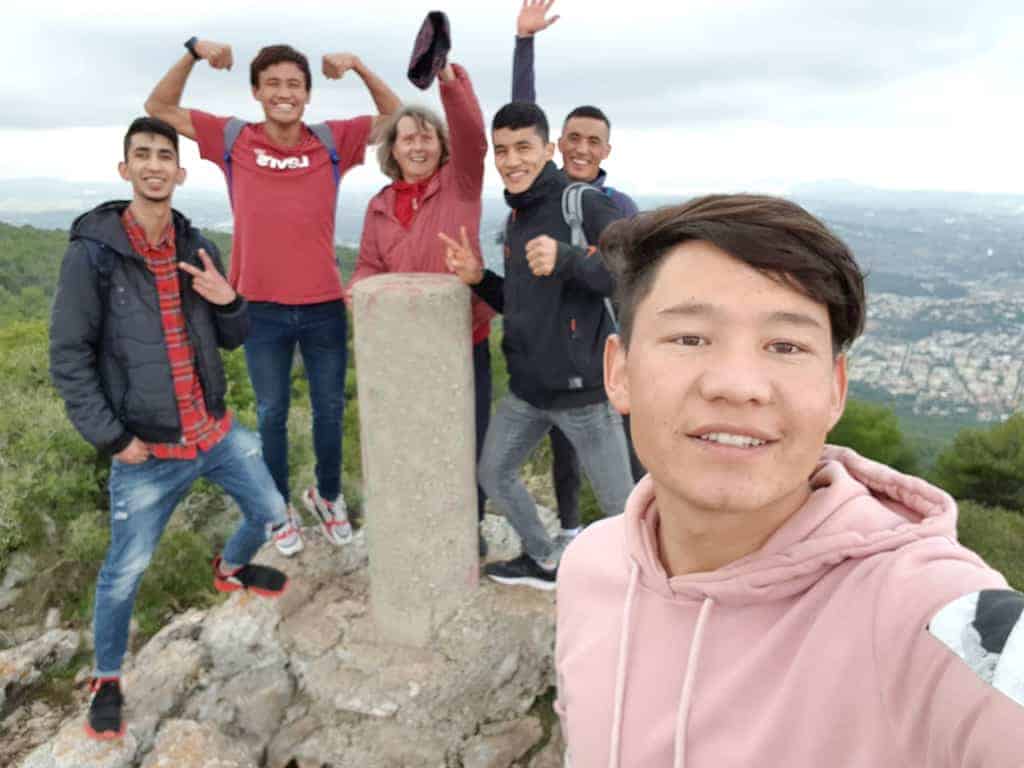 Welcoming 2021 with a hike on Hymettus mountain