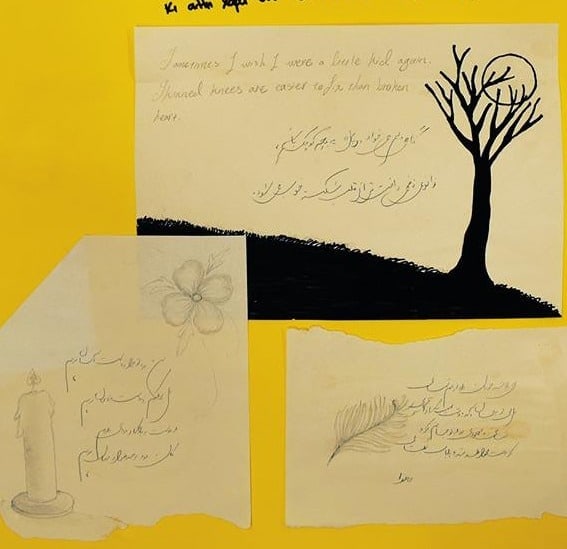 Teenage refugees get inspired by the greek poet Souris