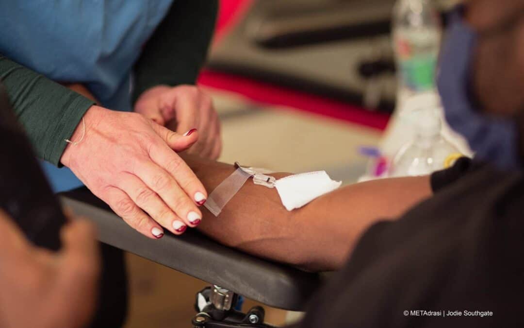 METAdrasi helps the Children’s Hospital through blood donation