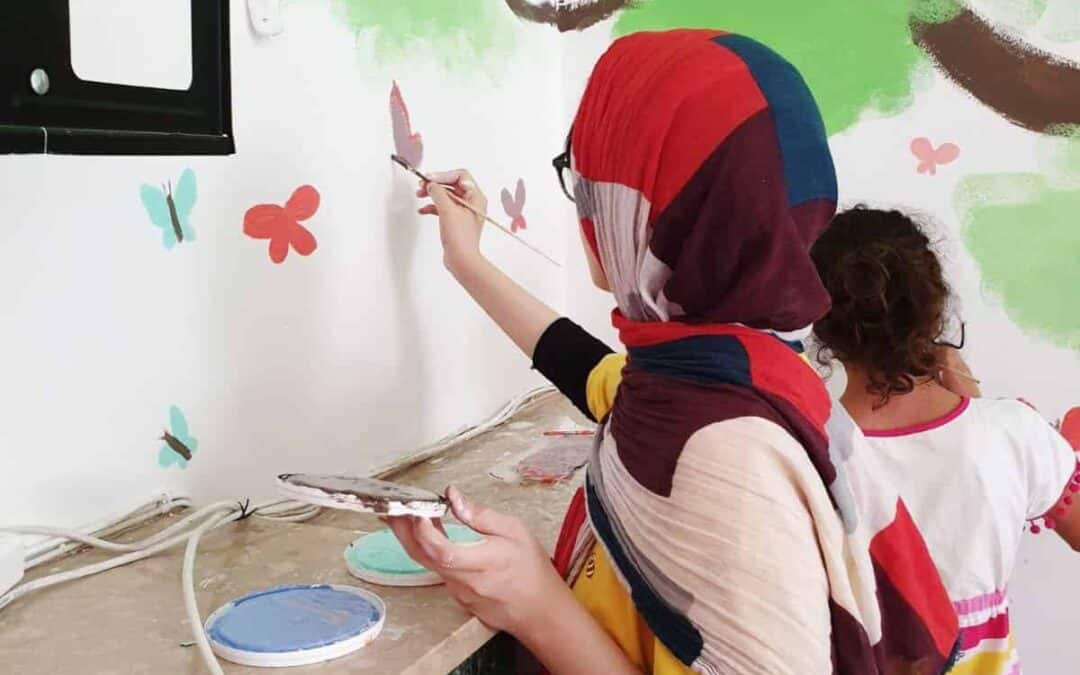 A wind of renewal and creativity in our Chios shelter