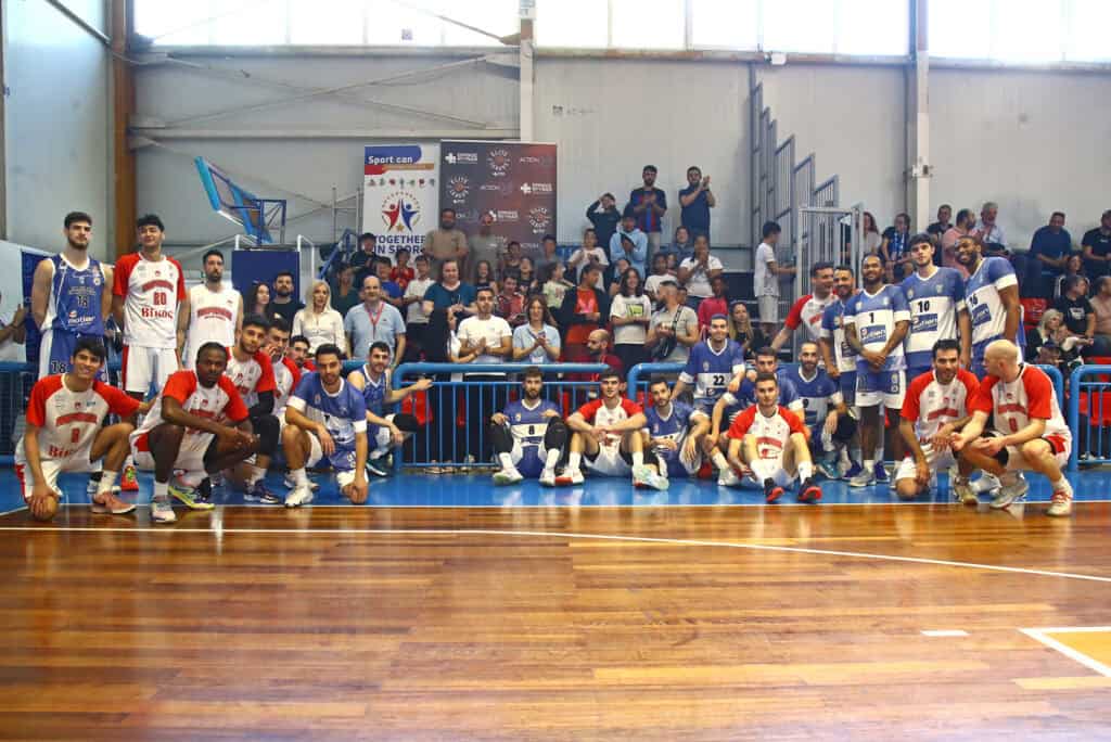 International Day of Sport: Basketball event for 40 children of “Together in Sport – Phase II”