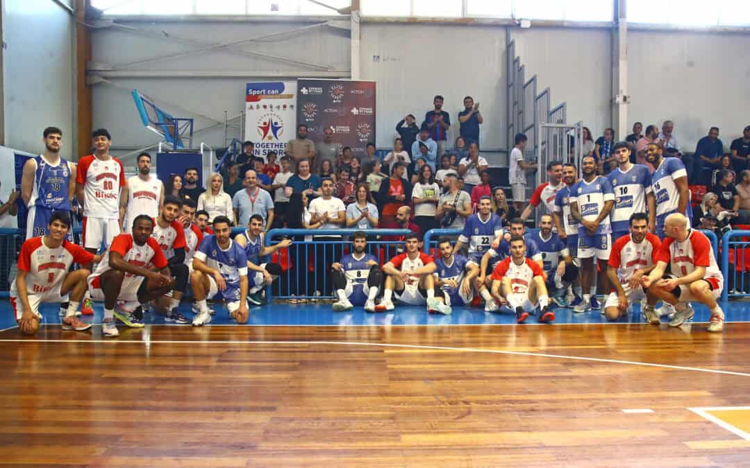 International Day of Sport: Basketball event for 40 children of “Together in Sport – Phase II”