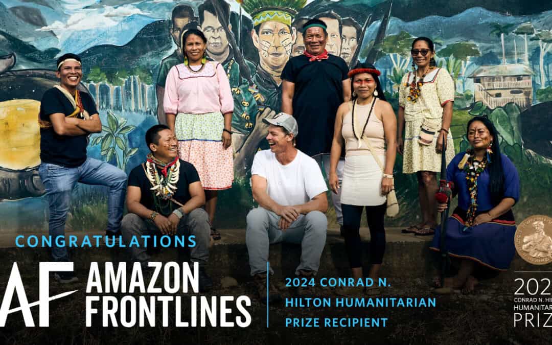 Στην Amazon Frontlines το βραβείο Conrad N. Hilton Foundation για το 2024