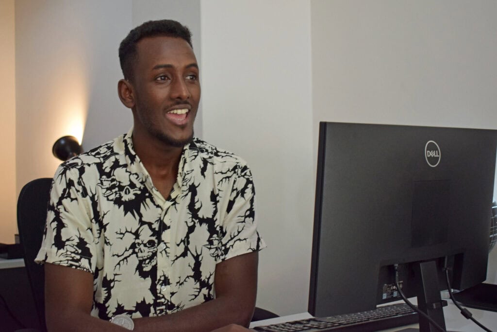 Abdi makes his dream come true