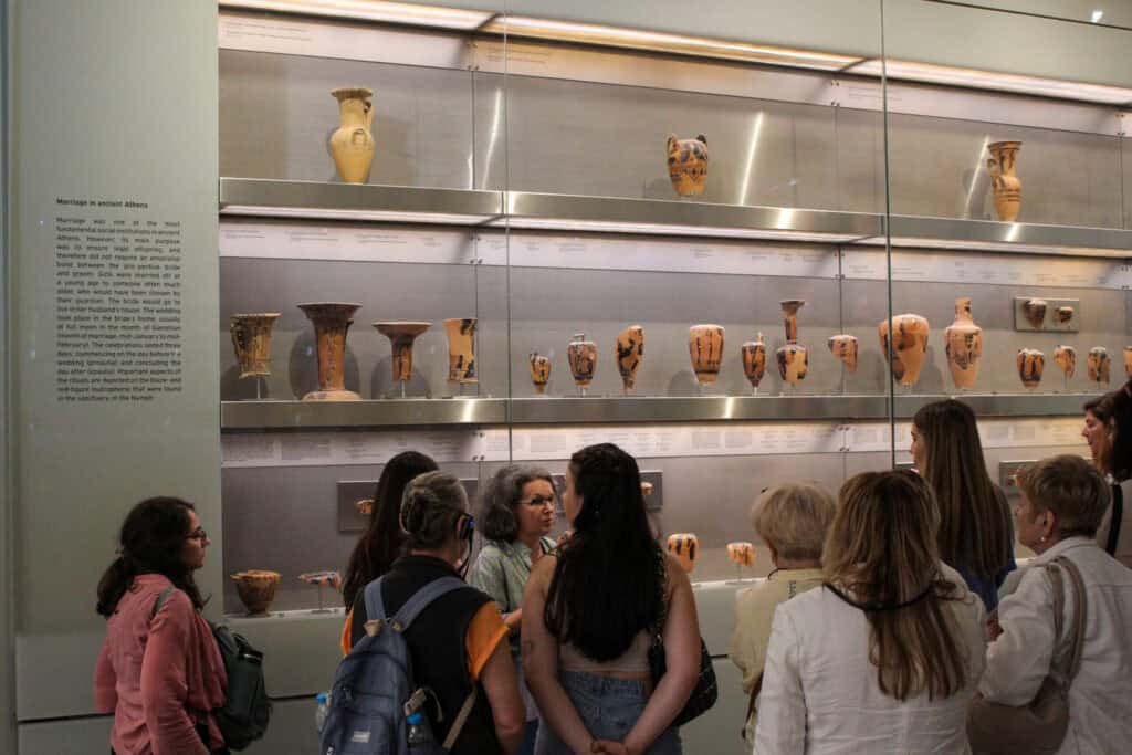 A visit to the Acropolis Museum for the students of METAdrasi’s Integration Learning Center