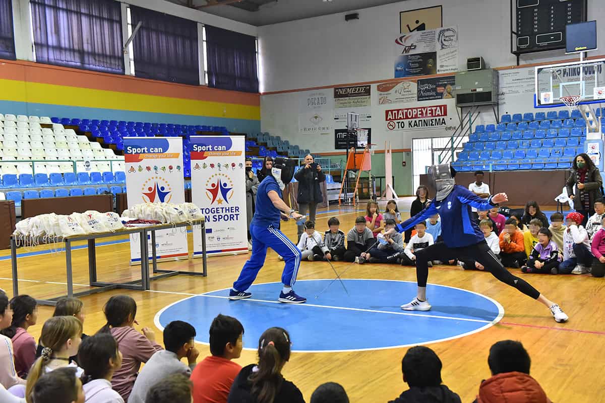 Metadrasi - Together in Sport – Νοέμβριος-Δεκέμβριος 2022 12 Metadrasi - METAdrasi Fencing 3