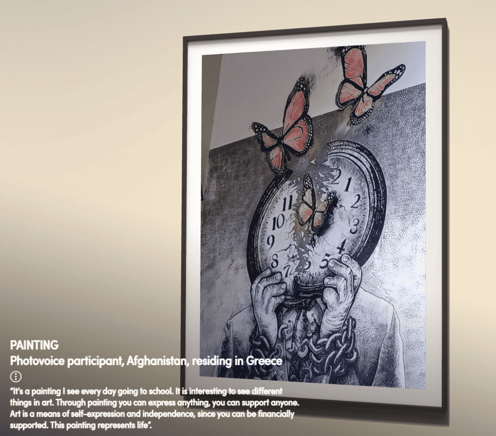 METAdrasi’s unaccompanied children participated in an international virtual exhibition