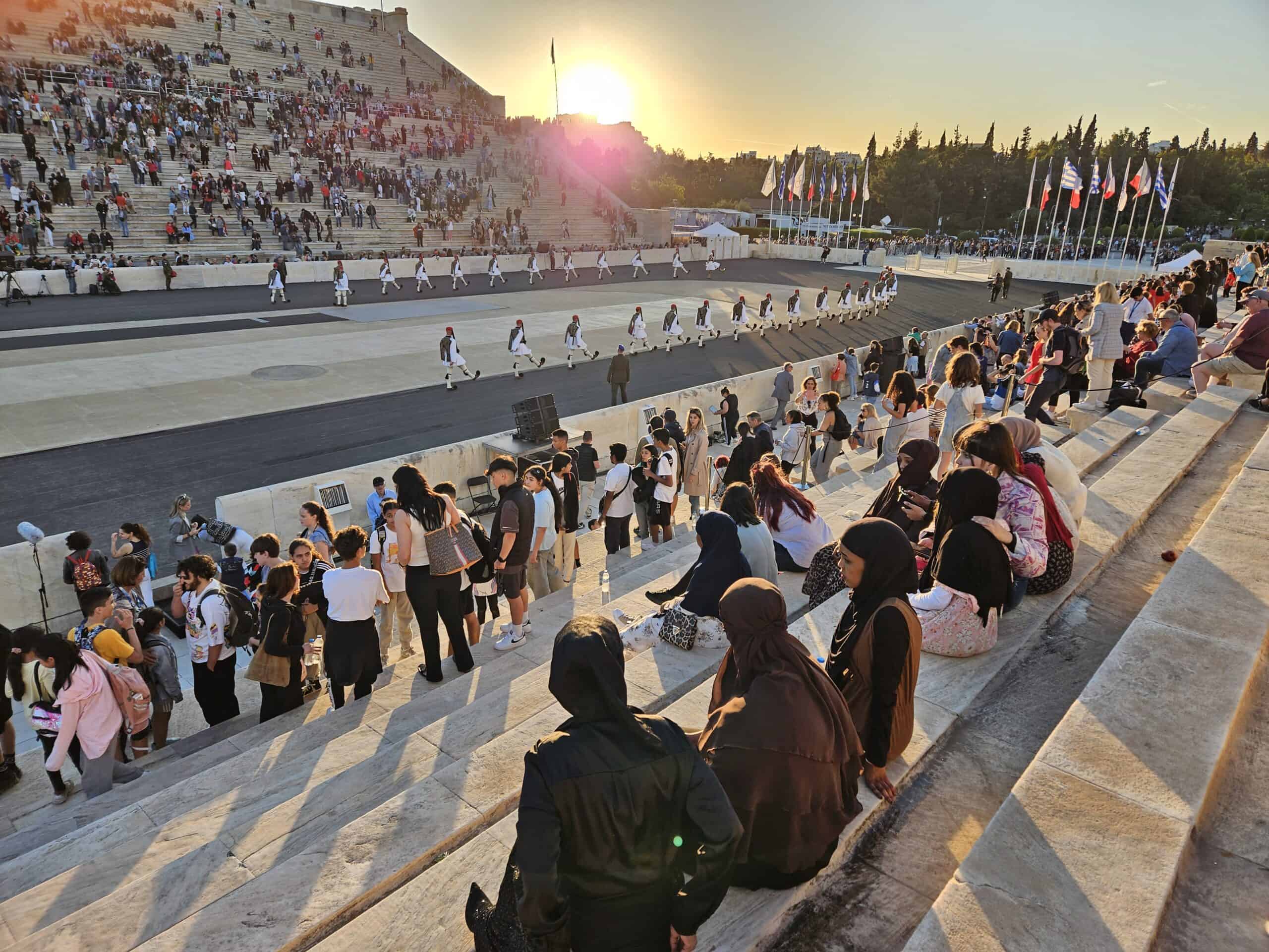 Metadrasi - 620 children of Together in Sport-Phase II at the handover ceremony of the Olympic Flame 3 Metadrasi - METAdrasi Flame 4 scaled