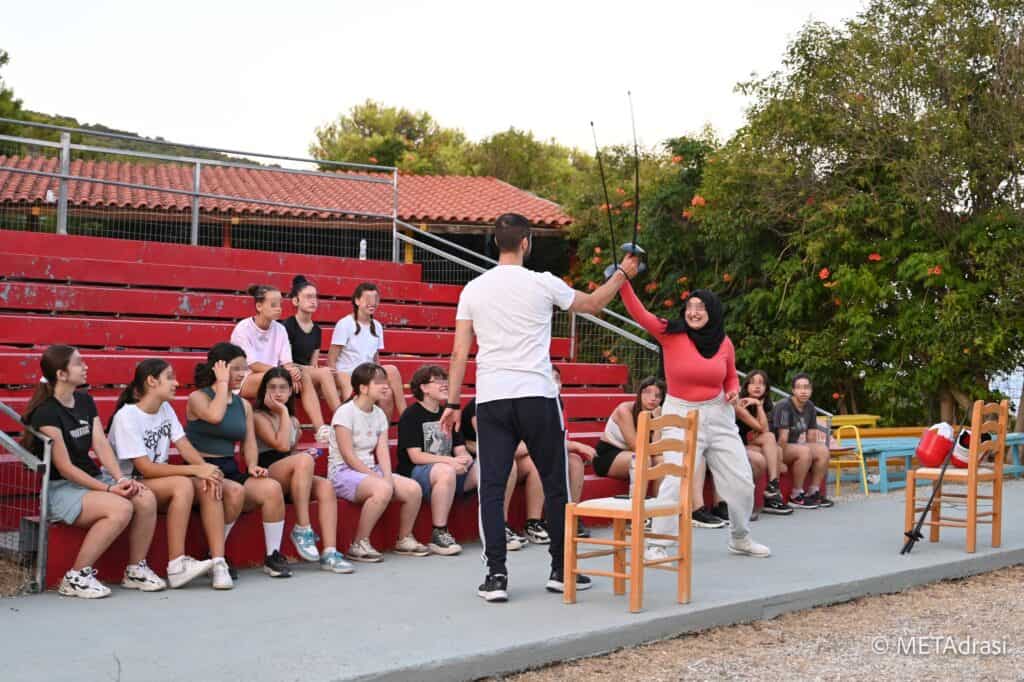 “Together in Sport – Phase II” at the summer camp of Keratea