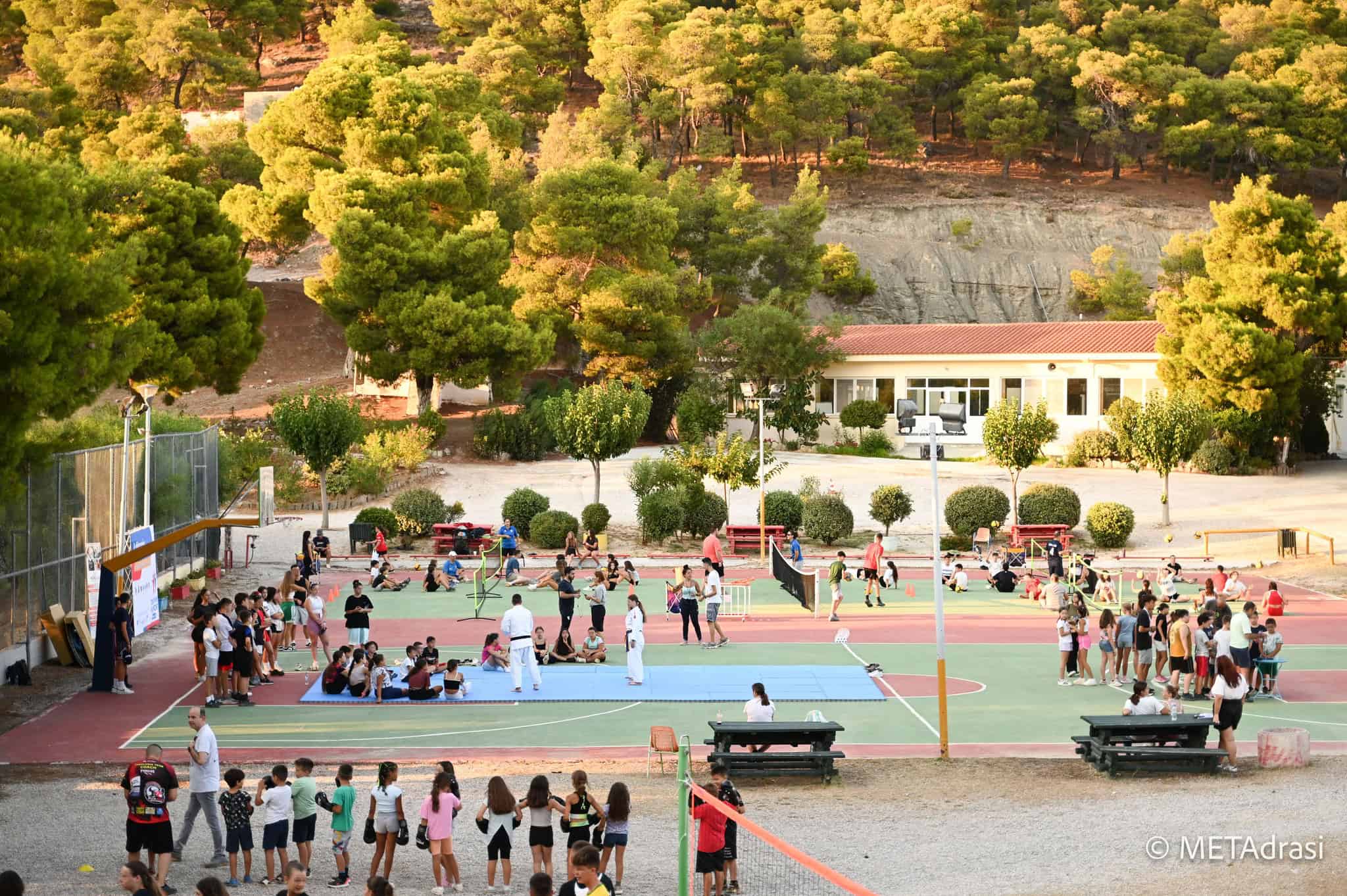Metadrasi - Το «Together in Sport - Phase II» στην κατασκήνωση της Κερατέας 2 Metadrasi - METAdrasi Keratea camp 2