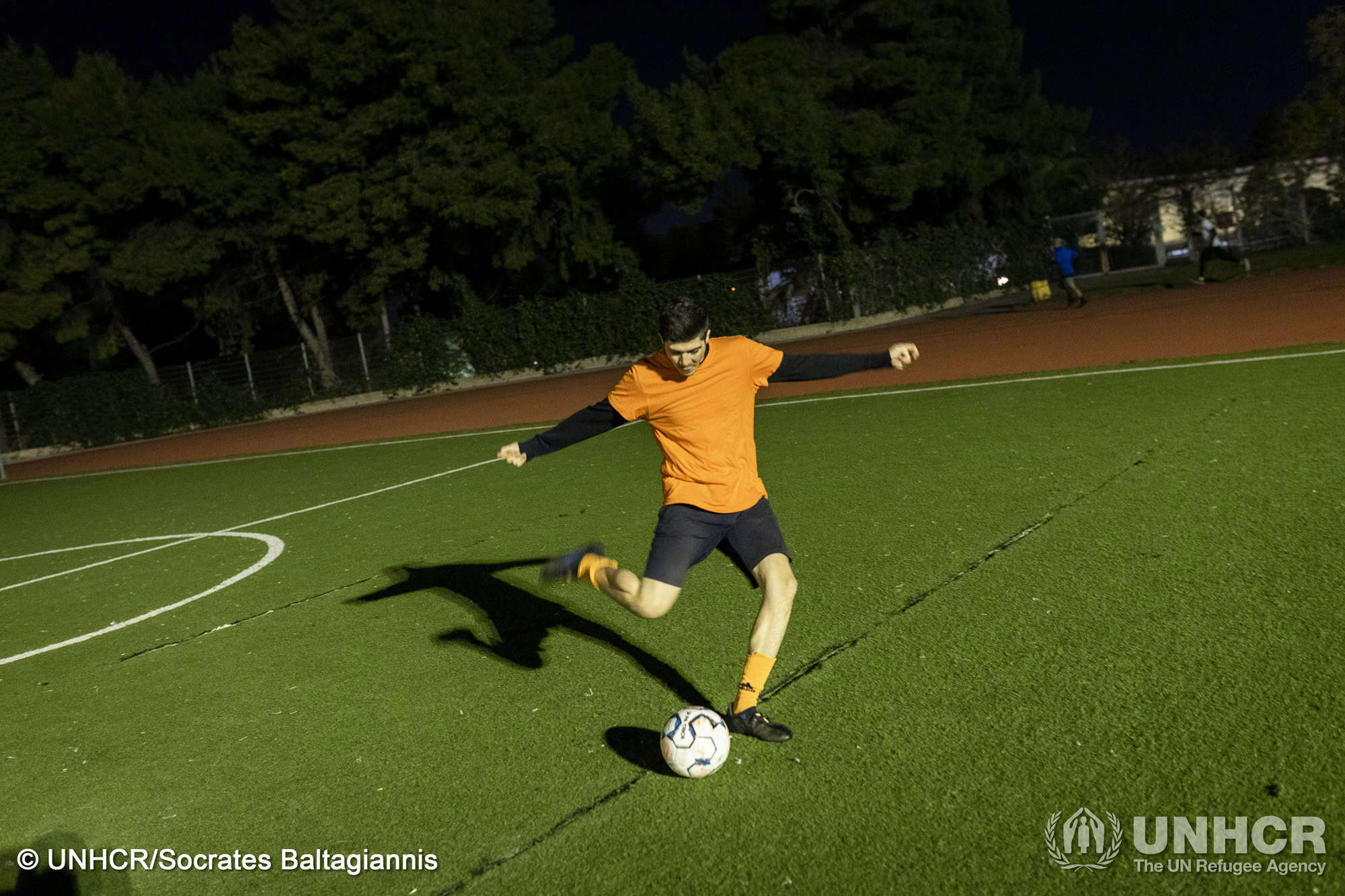 Metadrasi - UNHCR's Story: Scoring a “goal” in inclusion - Naser’s journey to adulthood through football 1 Metadrasi - METAdrasi Naser 1
