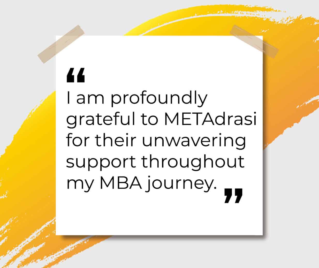 Metadrasi - Promoting access to university education for the refugee and migrant population 1 Metadrasi - METAdrasi QUOTE