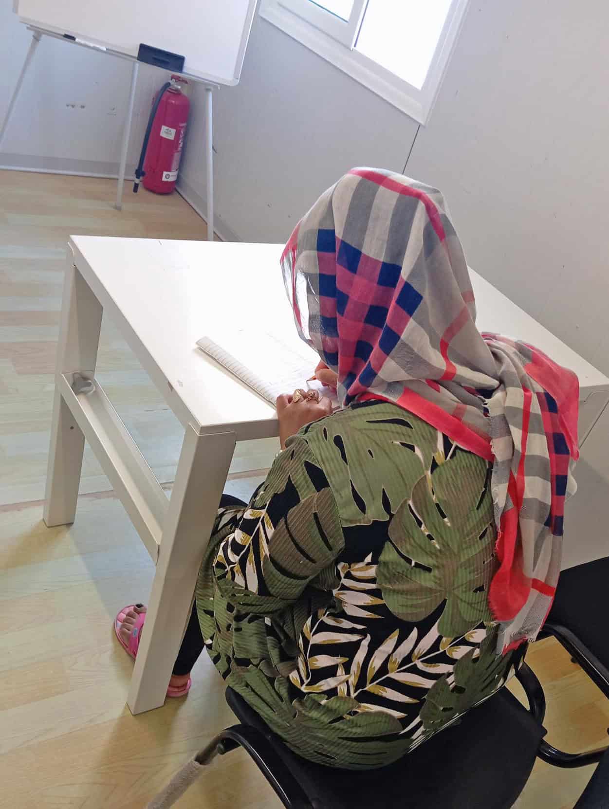 Metadrasi - Greek language courses for adult residents at the Sintiki Facility in Serres have begun 2 Metadrasi - METAdrasi Sintiki 2