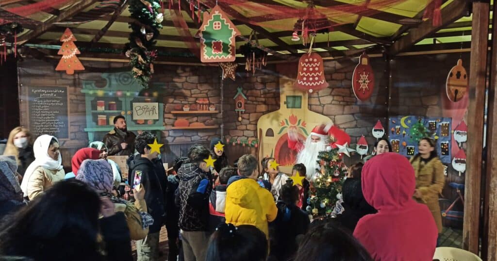 A unique experience in Chios’ Christmas Village for the children of our Accommodation Facility