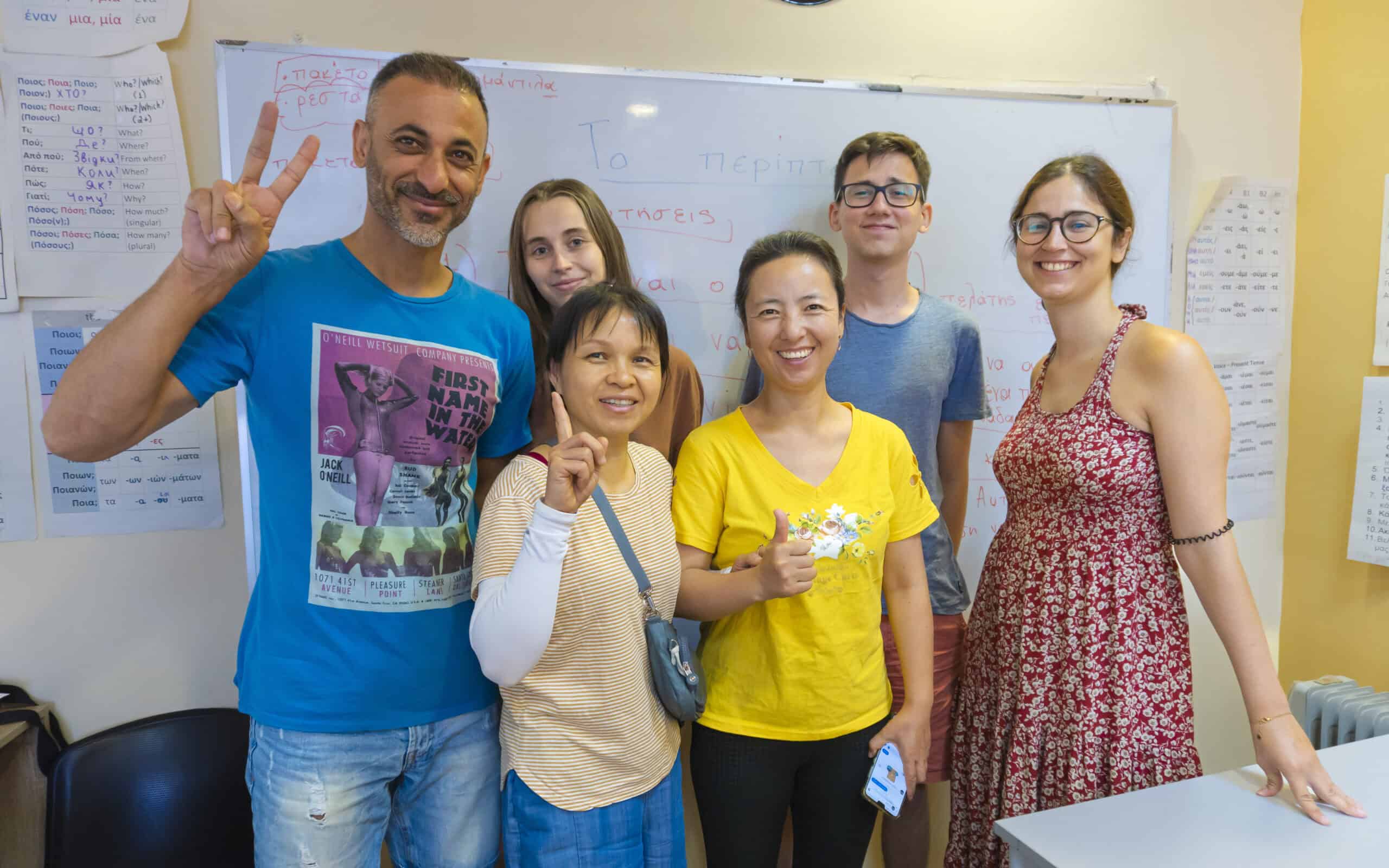 Metadrasi - METAdrasi's School: refugees and migrants study Greek to pave the way for a new beginning 1 Metadrasi - METAdrasi school 1 scaled