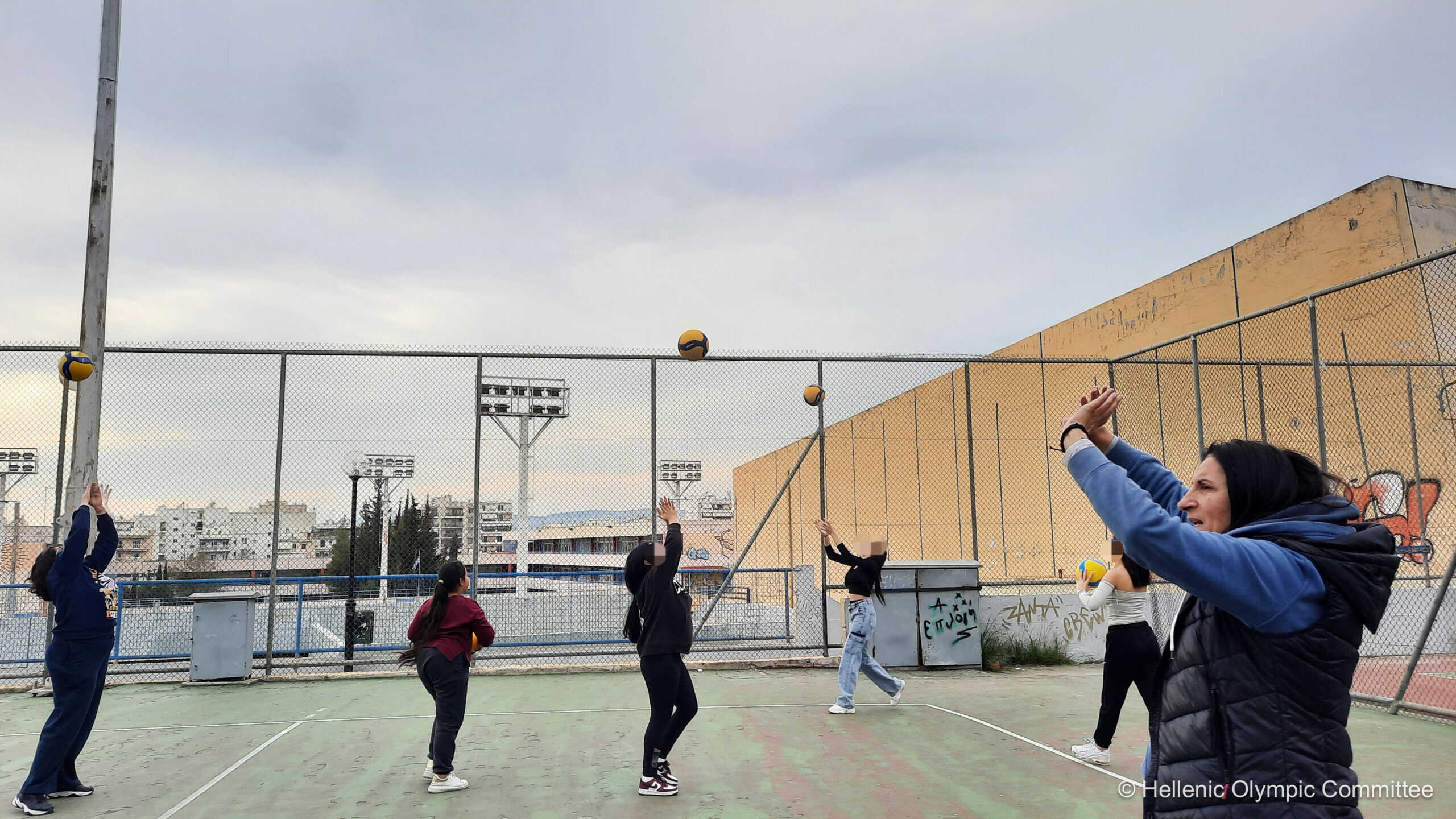 Metadrasi - Together in Sport - Phase II: Μάρτιος-Απρίλιος 2024 11 Metadrasi - Reg.Volley Train scaled