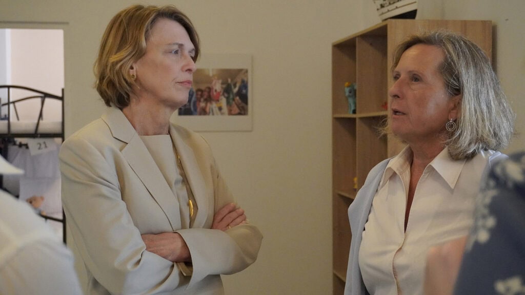 Επίσκεψη της κυρίας Elke Büdenbender στο Υπνωτήριο της ΜΕΤΑδρασης