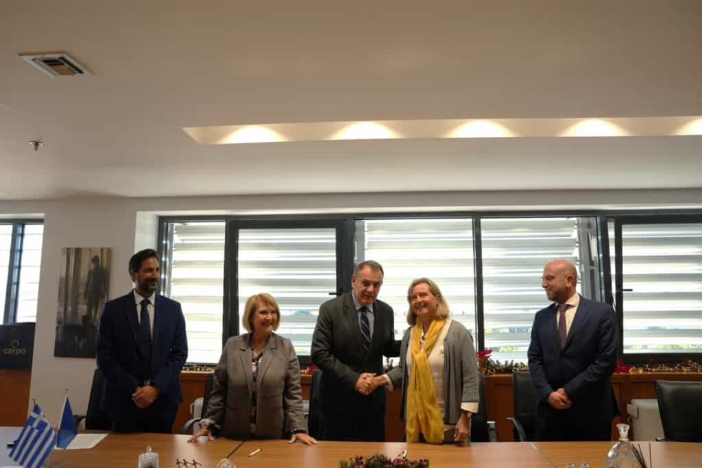 Signing of contracts for the provision of interpretation services